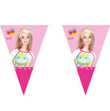 barbie vlaggenlijn plastic
